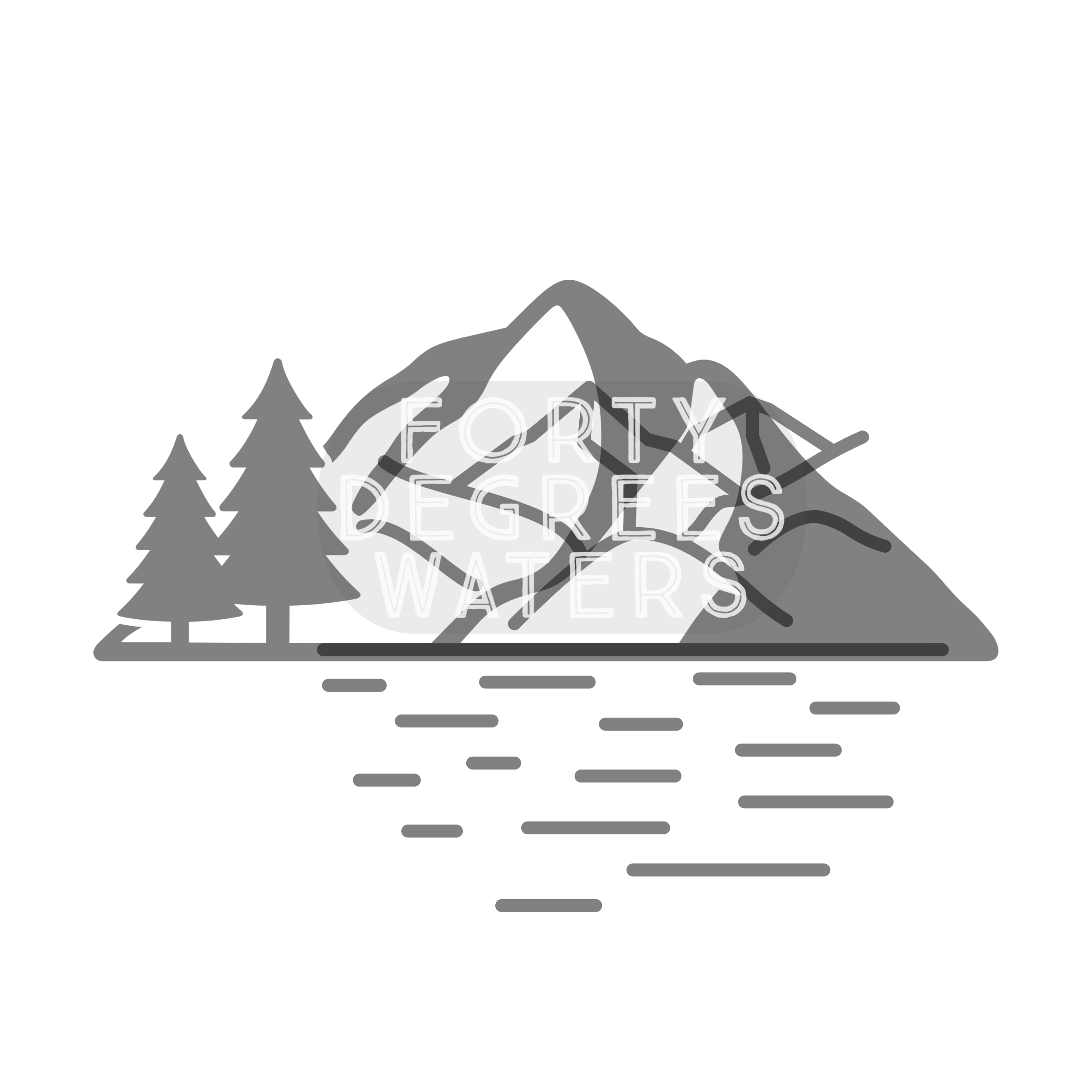 Forty Degree Water Logo